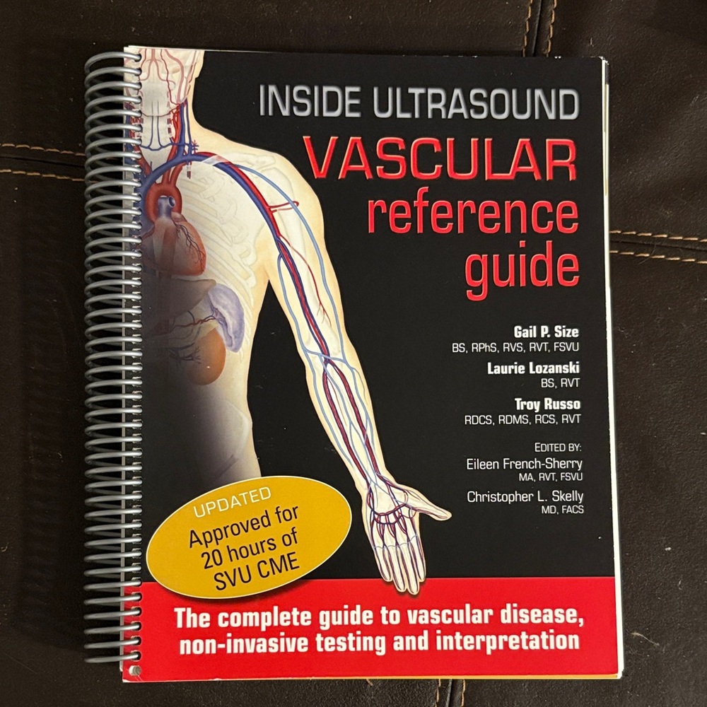 Inside Ultrasound Vascular Reference Guide